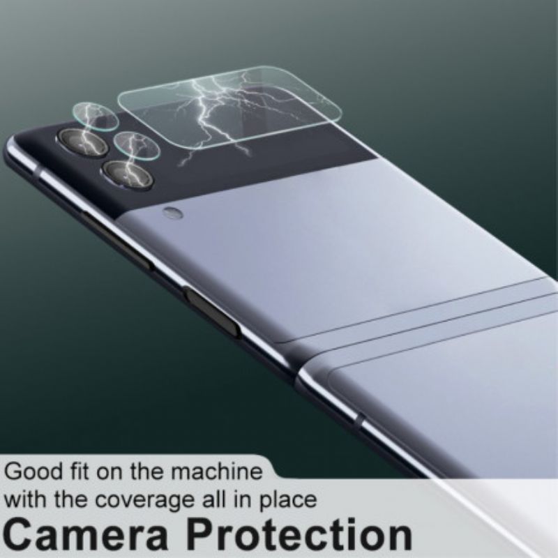 Lentille De Protection En Verre Trempé Coque Samsung Galaxy Z Flip 3 5G Imak