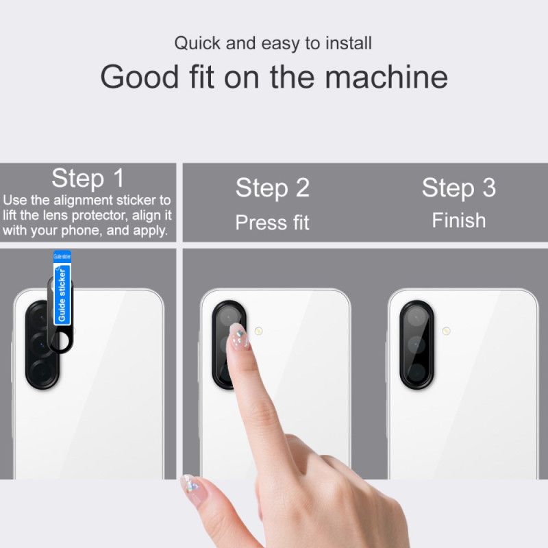 Lentille de Protection en Verre Trempé pour Samsung Galaxy A17 4G / 5G (version noire) IMAK