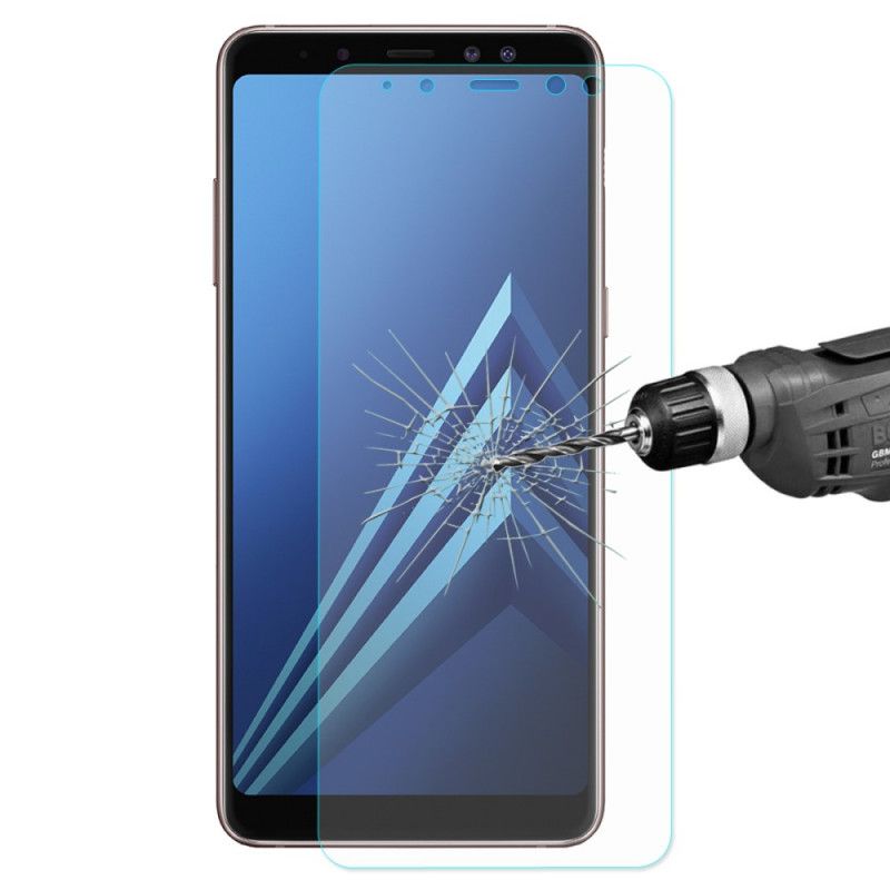 Protection En Verre Trempé (2.5d) Pour Samsung Galaxy A8 (2018)