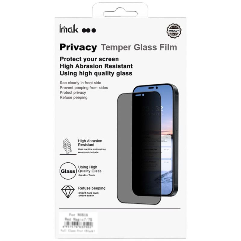Protection en Verre Trempé Anti-Espion pour Écran Arrière Samsung Galaxy Z Flip 7