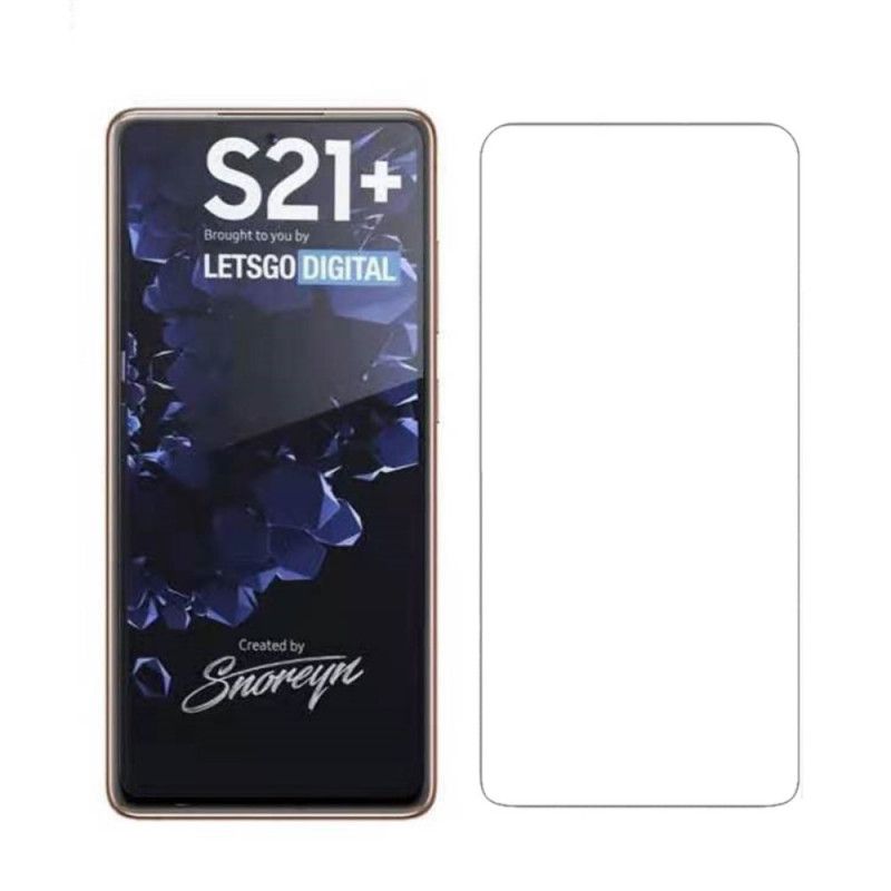 Protection En Verre Trempé Pour Écran Samsung Galaxy S21 Plus 5g