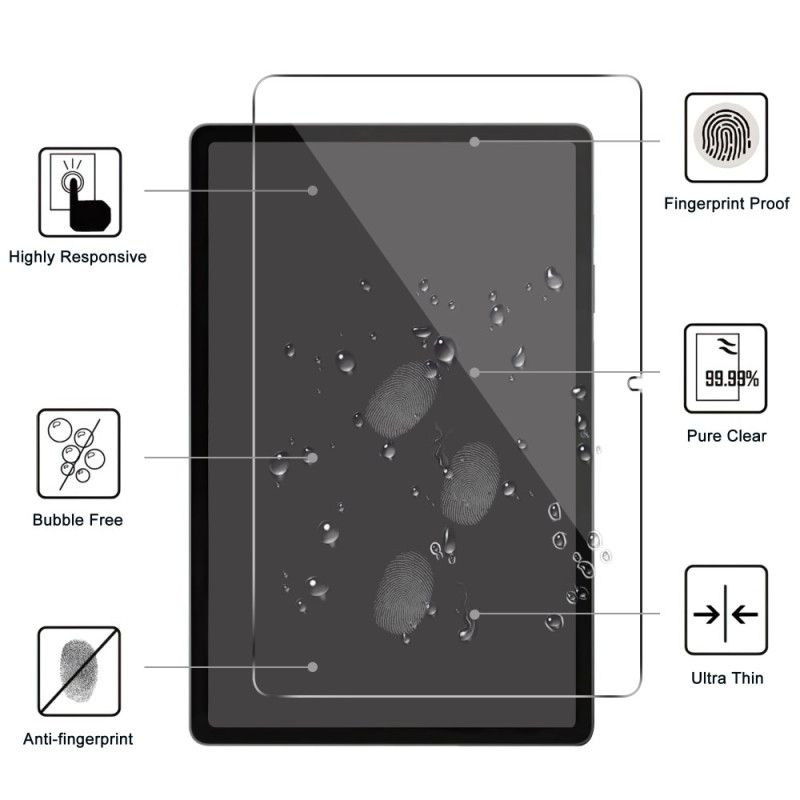 Protection en Verre Trempé pour Écran Samsung Galaxy Tab S10 FE
