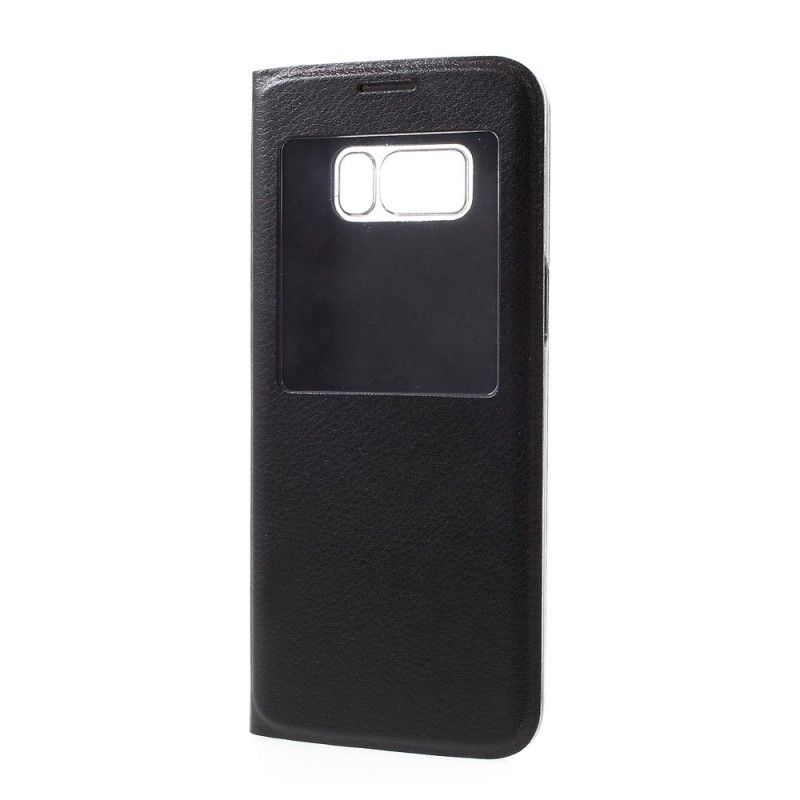 S-view Cover Samsung Galaxy S8 Plus Simili Cuir