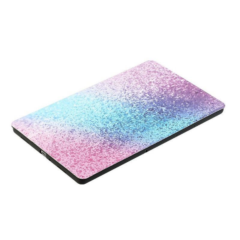 Smart Case Coque Samsung Galaxy Tab A7 Lite Deux Volets Fantaisie Paillettes