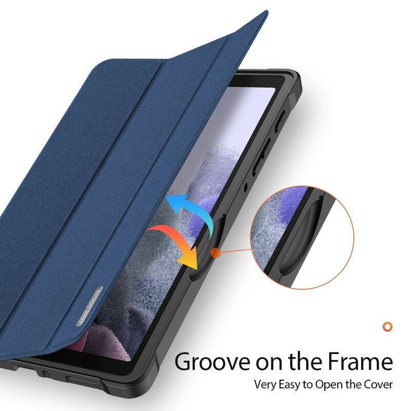 Smart Case Coque Samsung Galaxy Tab A7 Lite Domo Series Dux-ducis