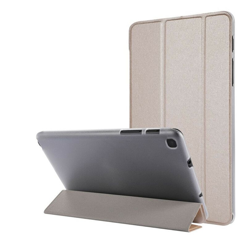 Smart Case Coque Samsung Galaxy Tab A7 Lite Simili Cuir Texture Soie