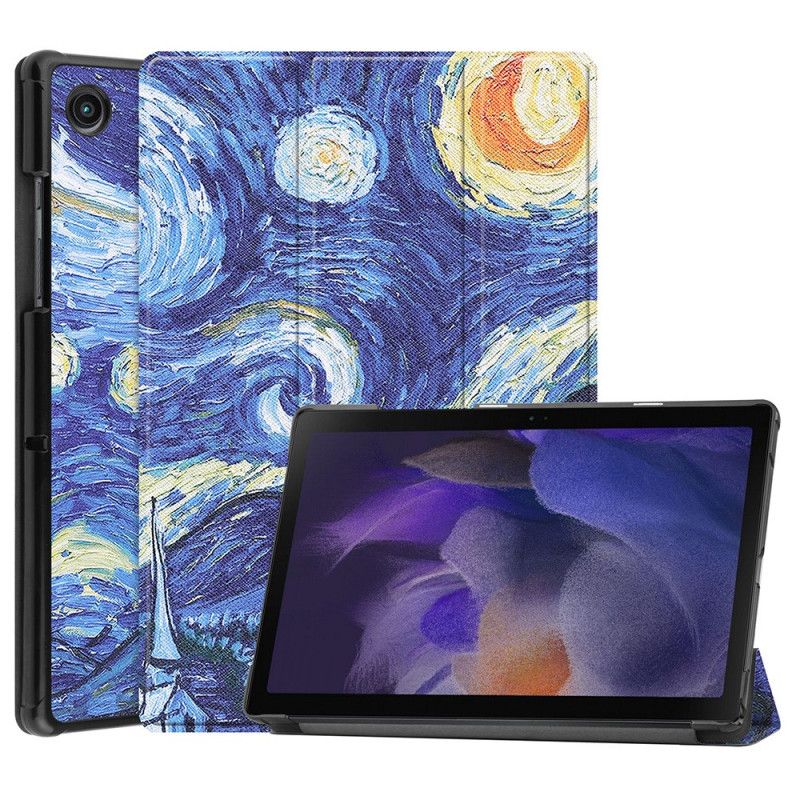 Smart Case Coque Samsung Galaxy Tab A8 (2021) Renforcée Van Gogh