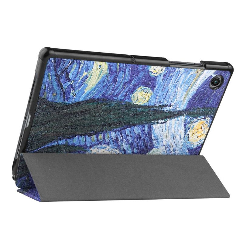 Smart Case Coque Samsung Galaxy Tab A8 (2021) Renforcée Van Gogh