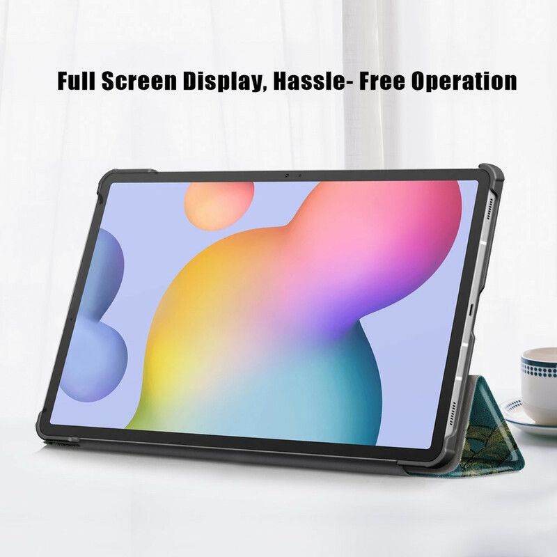 Smart Case Coque Samsung Galaxy Tab S7 FE Renforcée Branches