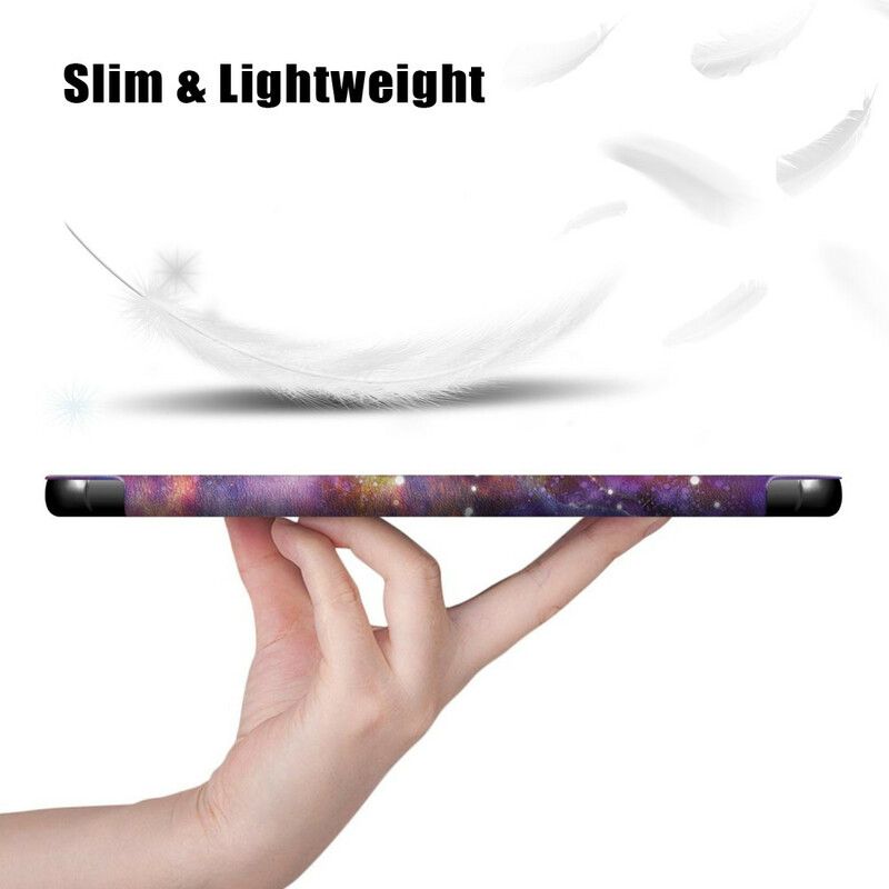 Smart Case Coque Samsung Galaxy Tab S7 FE Renforcée Espace
