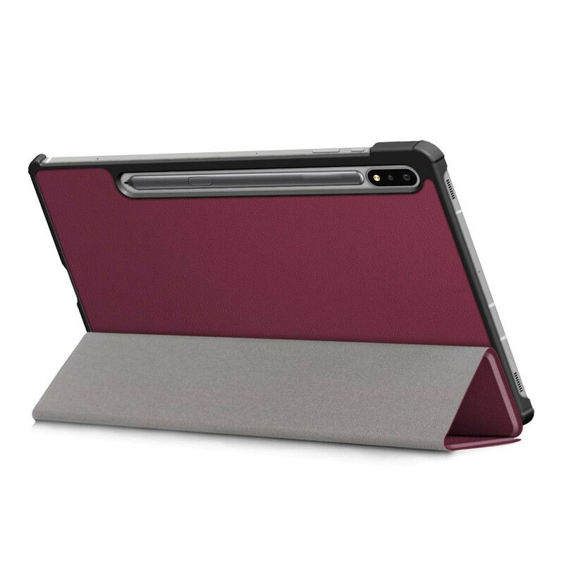 Smart Case Coque Samsung Galaxy Tab S7 FE Tri Fold Renforcée