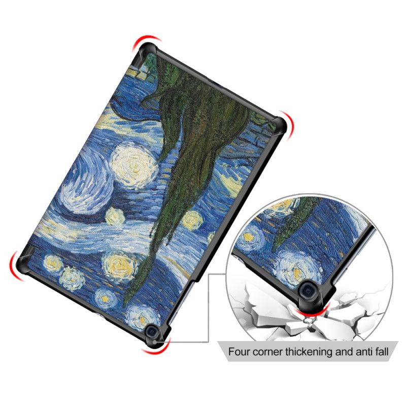 Smart Case Samsung Galaxy Tab A 10.1 (2019) Renforcée Van Gogh