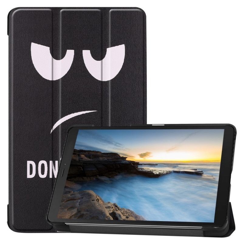 Smart Case Samsung Galaxy Tab A 8" (2019) Don't Touch Me