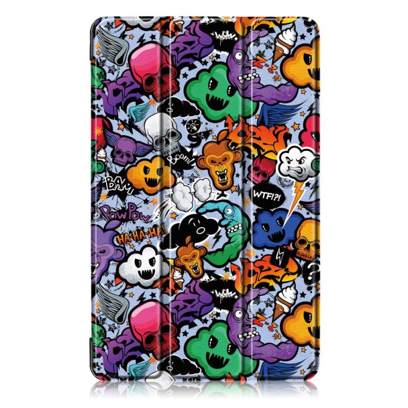 Smart Case Samsung Galaxy Tab A 8" (2019) Renforcée Graffitis