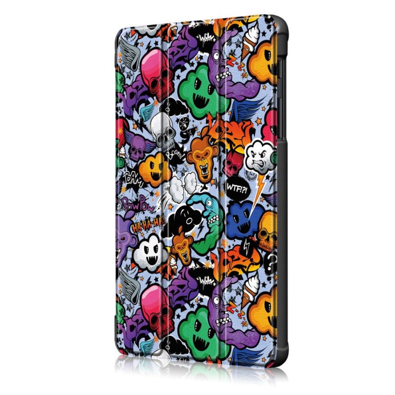 Smart Case Samsung Galaxy Tab A 8" (2019) Renforcée Graffitis