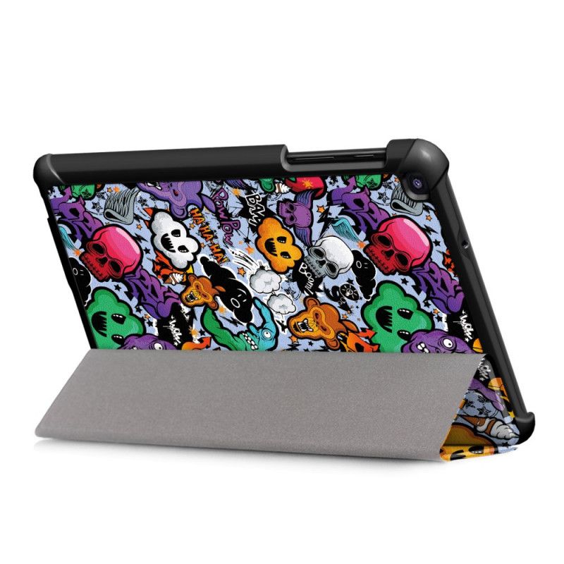 Smart Case Samsung Galaxy Tab A 8" (2019) Renforcée Graffitis