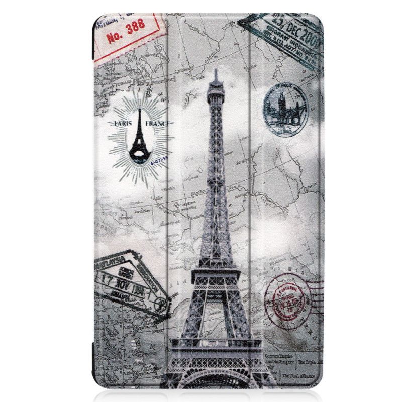 Smart Case Samsung Galaxy Tab A 8" (2019) Tour Eiffel Rétro