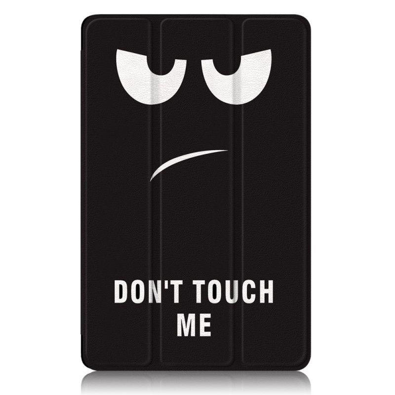 Smart Case Samsung Galaxy Tab A7 (2020) Coins Renforcés Don't Touch Me