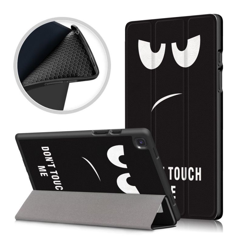 Smart Case Samsung Galaxy Tab A7 (2020) Coins Renforcés Don't Touch Me