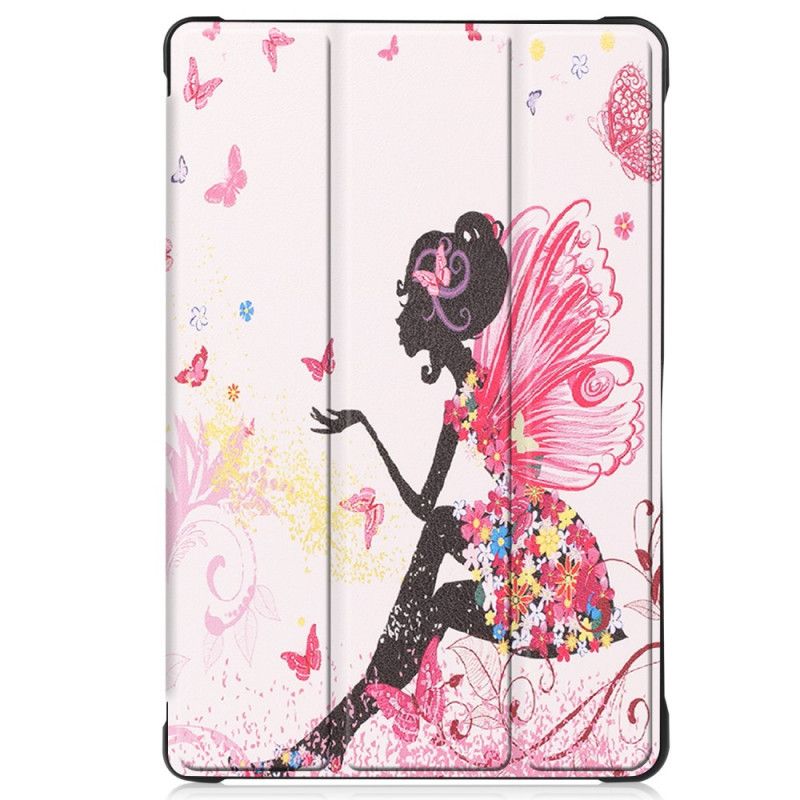 Smart Case Samsung Galaxy Tab A7 (2020) Renforcée Fée Florale