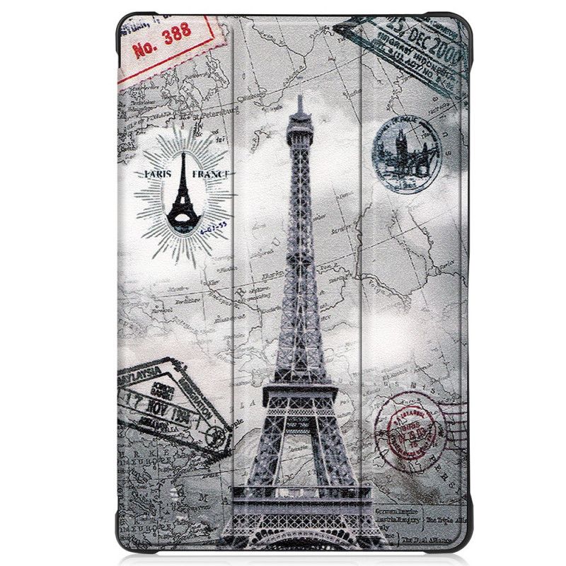 Smart Case Samsung Galaxy Tab A7 (2020) Renforcée Tour Eiffel
