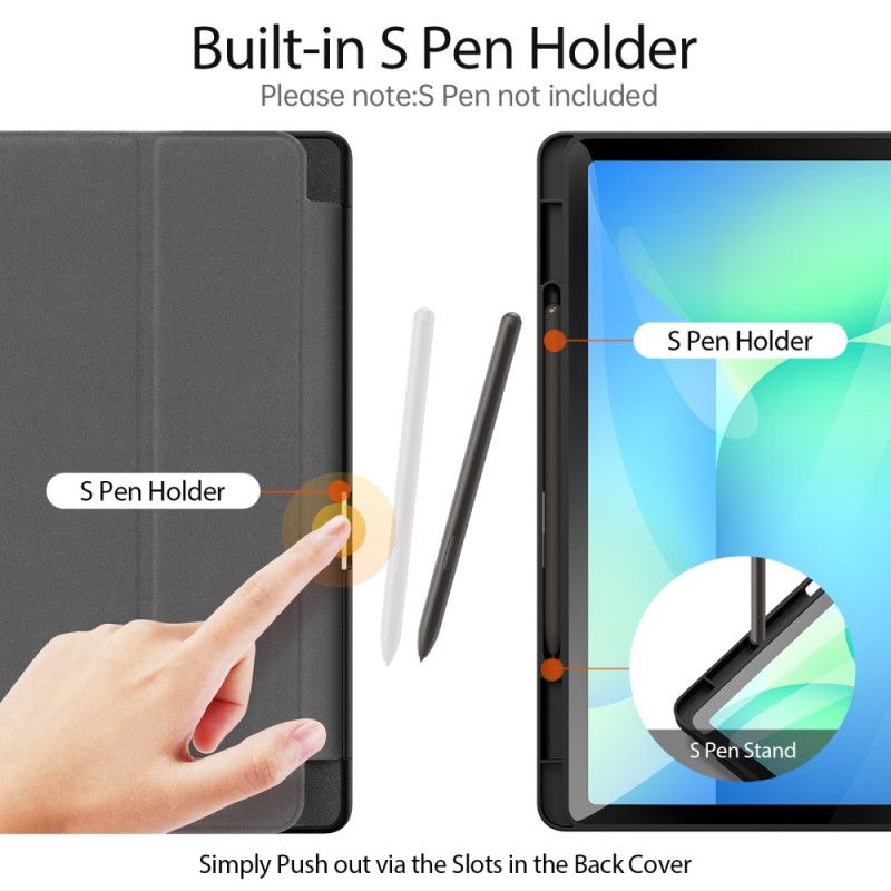 Smart Case Samsung Galaxy Tab S10 FE Plus Domo Series DUX DUCIS