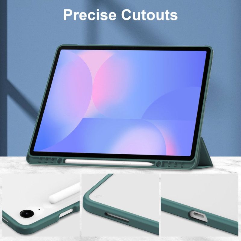 Smart Case Samsung Galaxy Tab S10 FE Plus Hybride Transparent