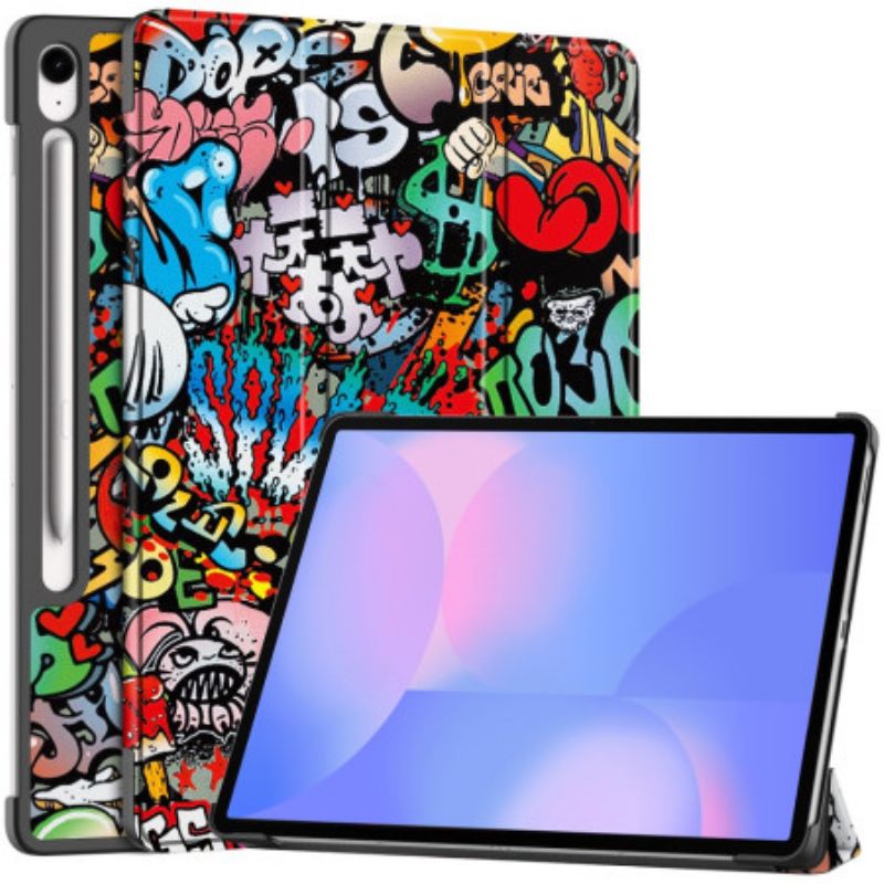 Smart Case Samsung Galaxy Tab S10 FE Plus Motif Graffiti