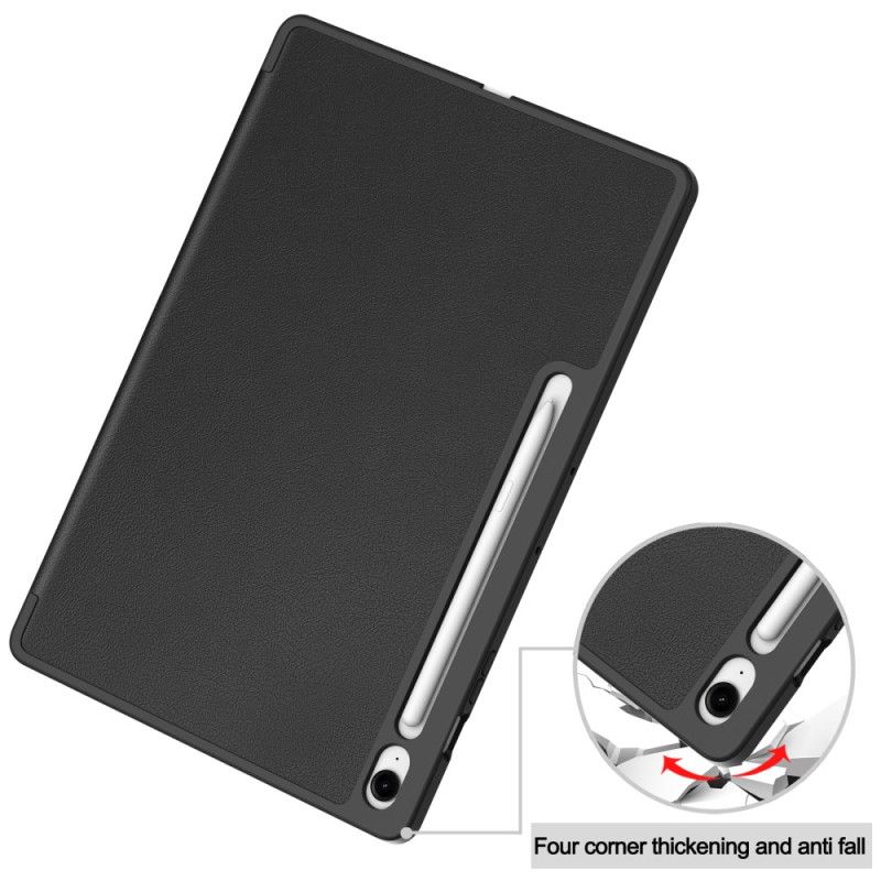 Smart Case Samsung Galaxy Tab S10 FE Plus Trois Volets Porte-Stylet
