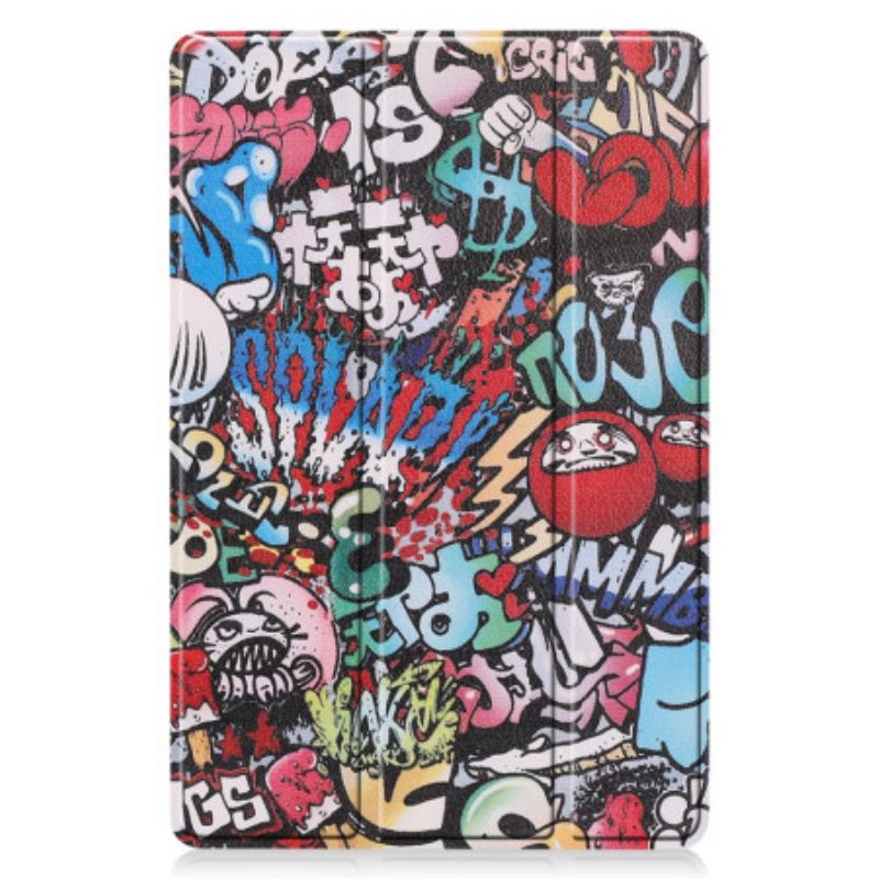 Smart Case Samsung Galaxy Tab S10 FE Style Graffiti