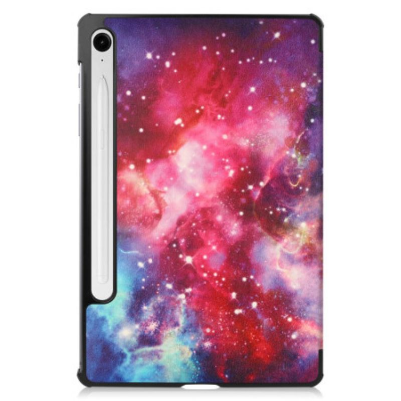 Smart Case Samsung Galaxy Tab S10 Lite Renforcée Porte-Stylet Cosmos