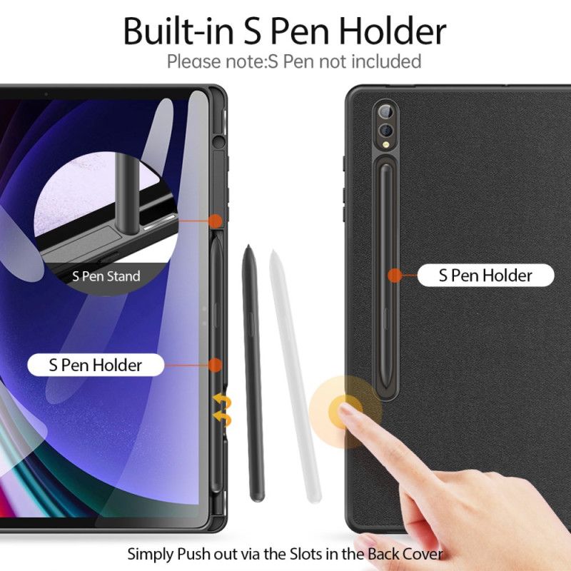 Smart Case Samsung Galaxy Tab S10 Plus Domo Series DUX DUCIS