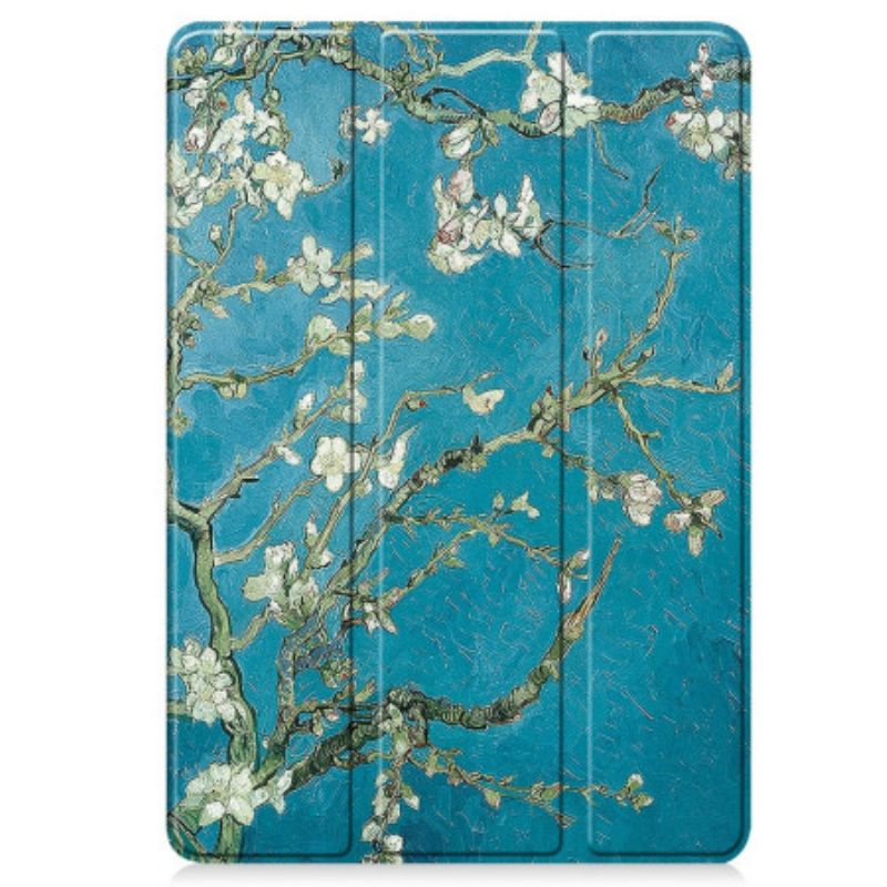 Smart Case Samsung Galaxy Tab S11 Porte-Stylet Fleurs d'Abricotier
