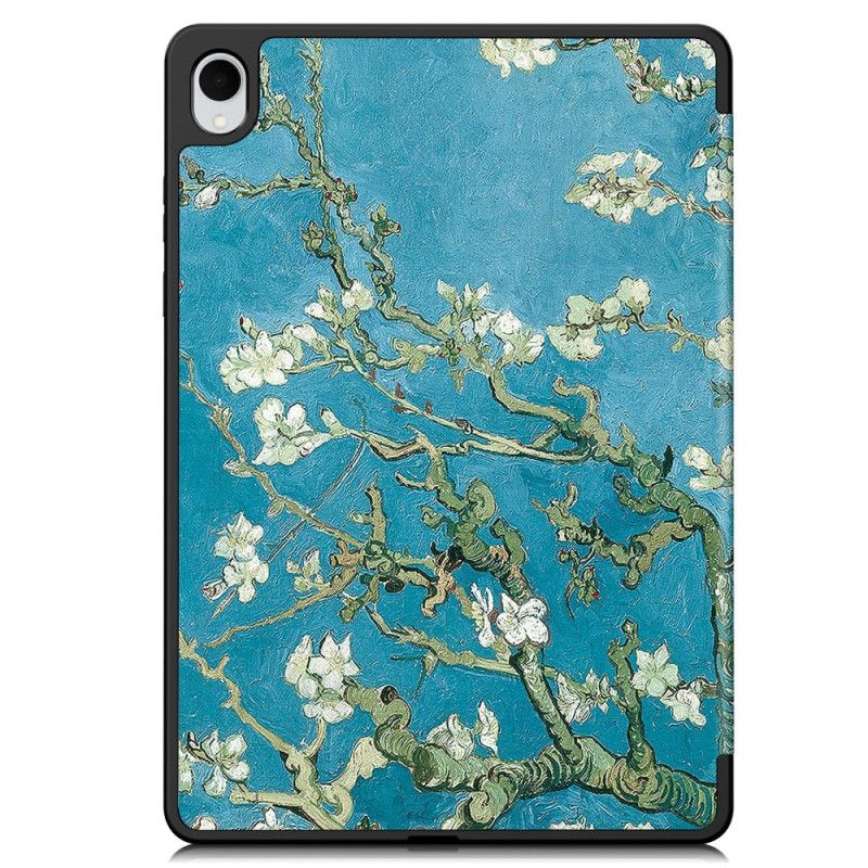 Smart Case Samsung Galaxy Tab S11 Porte-Stylet Fleurs d'Abricotier