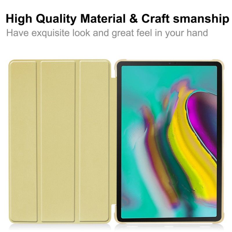 Smart Case Samsung Galaxy Tab S5e Coins Renforcés Colors