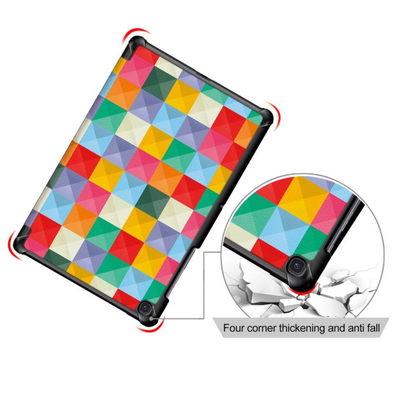 Smart Case Samsung Galaxy Tab S5e Renforcée Colorée