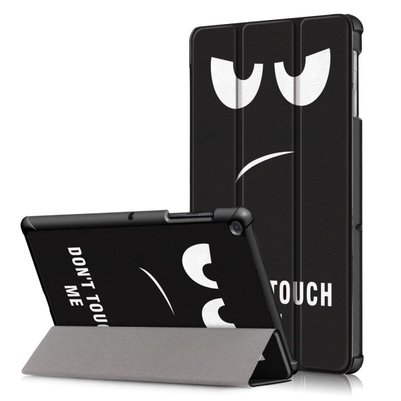 Smart Case Samsung Galaxy Tab S5e Renforcée Don't Touch Me