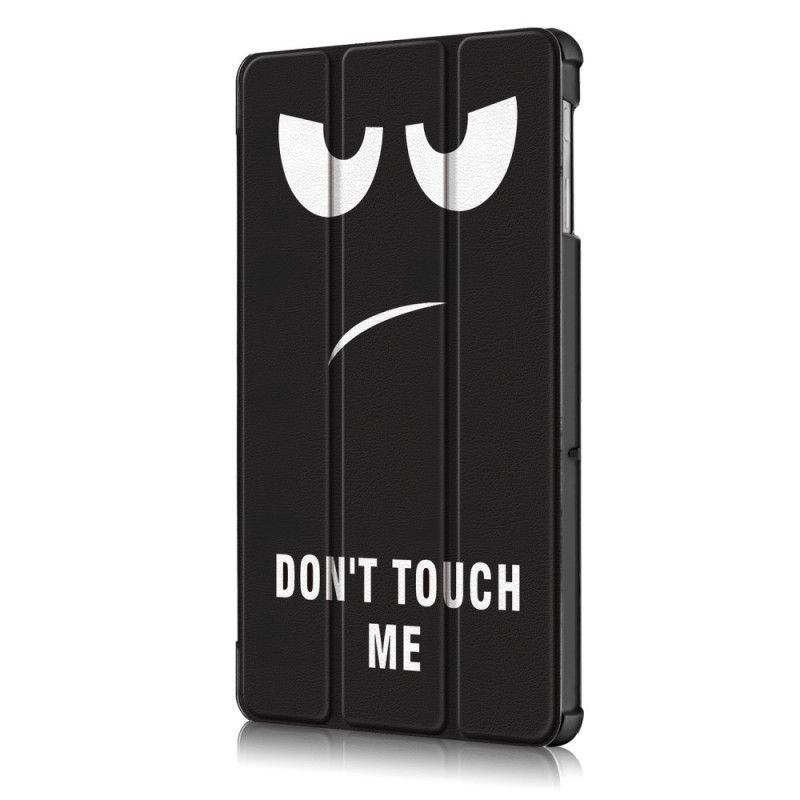 Smart Case Samsung Galaxy Tab S5e Renforcée Don't Touch Me