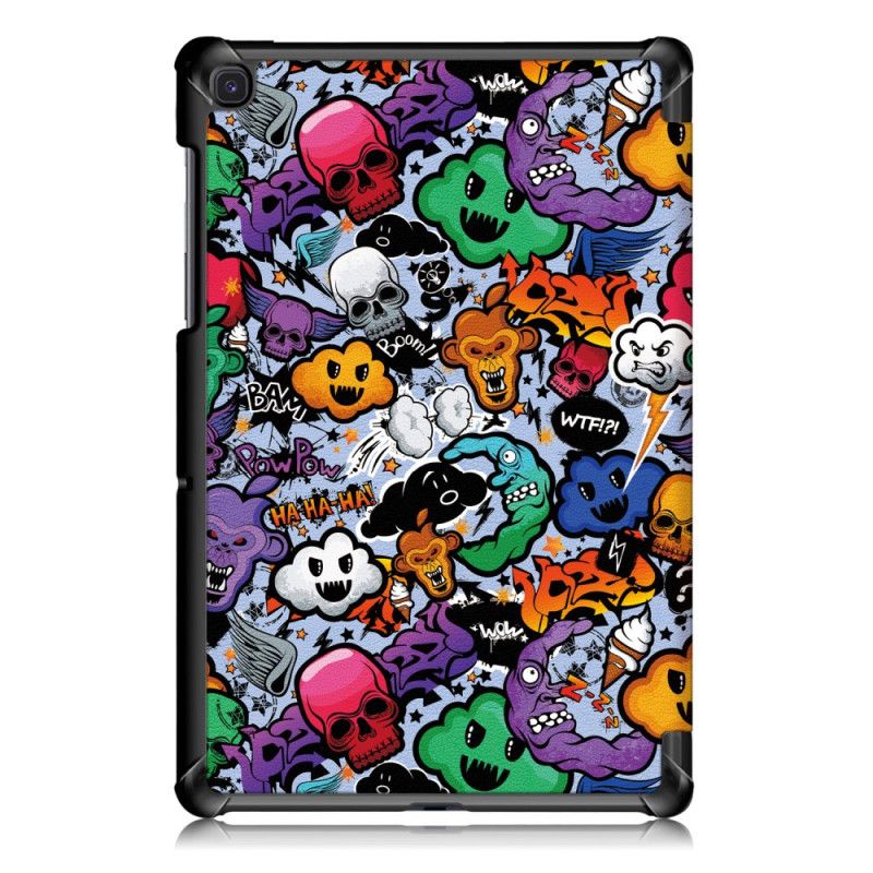 Smart Case Samsung Galaxy Tab S5e Renforcée Graffitis