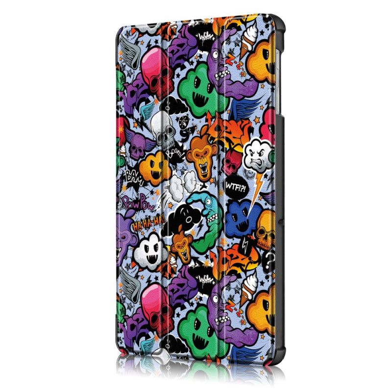 Smart Case Samsung Galaxy Tab S5e Renforcée Graffitis