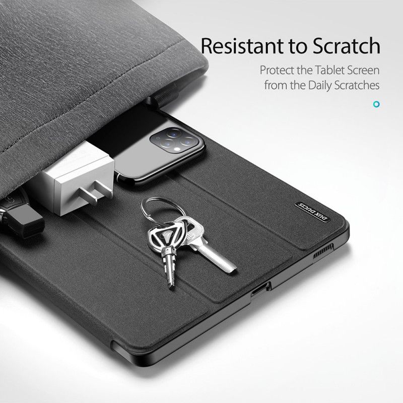 Smart Case Samsung Galaxy Tab S6 Lite Domo Series Porte-crayon Dux-ducis