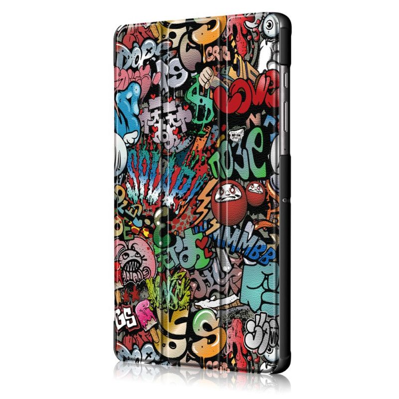 Smart Case Samsung Galaxy Tab S6 Porte-crayon Graffitis