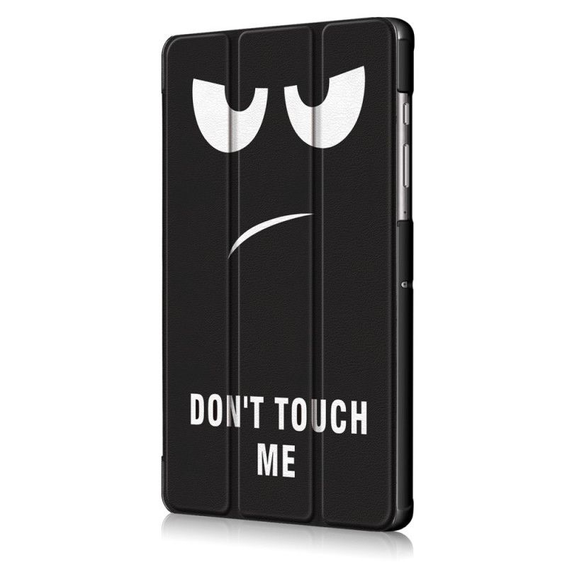 Smart Case Samsung Galaxy Tab S6 Porte-stylet Don't Touch Me