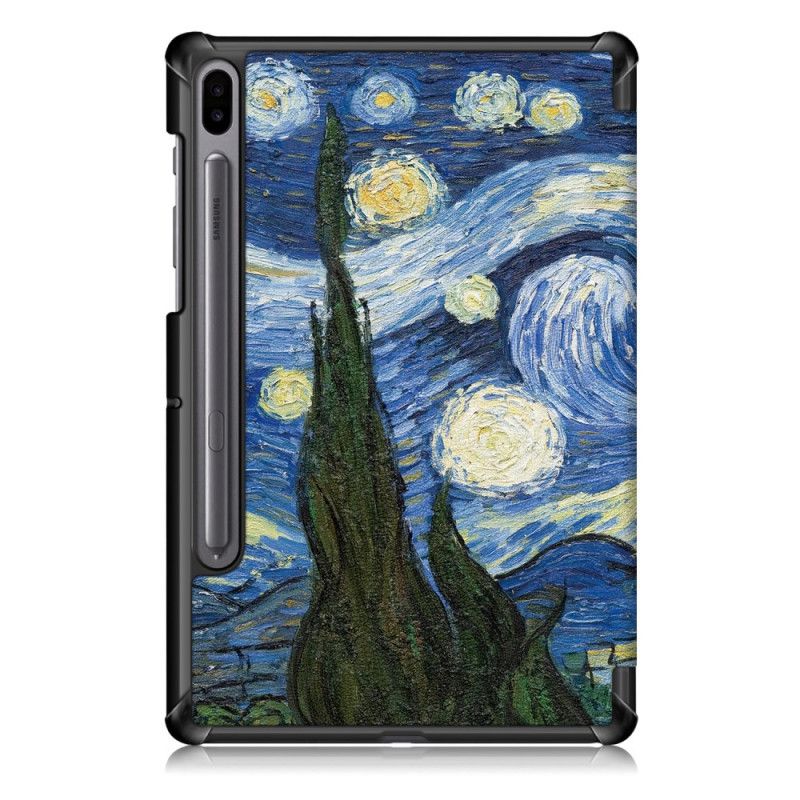 Smart Case Samsung Galaxy Tab S6 Porte-stylet Nuit Étoilée
