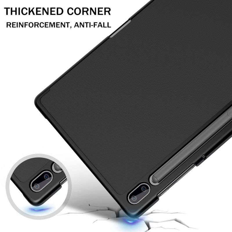 Smart Case Samsung Galaxy Tab S6 Tri Fold Porte-stylet