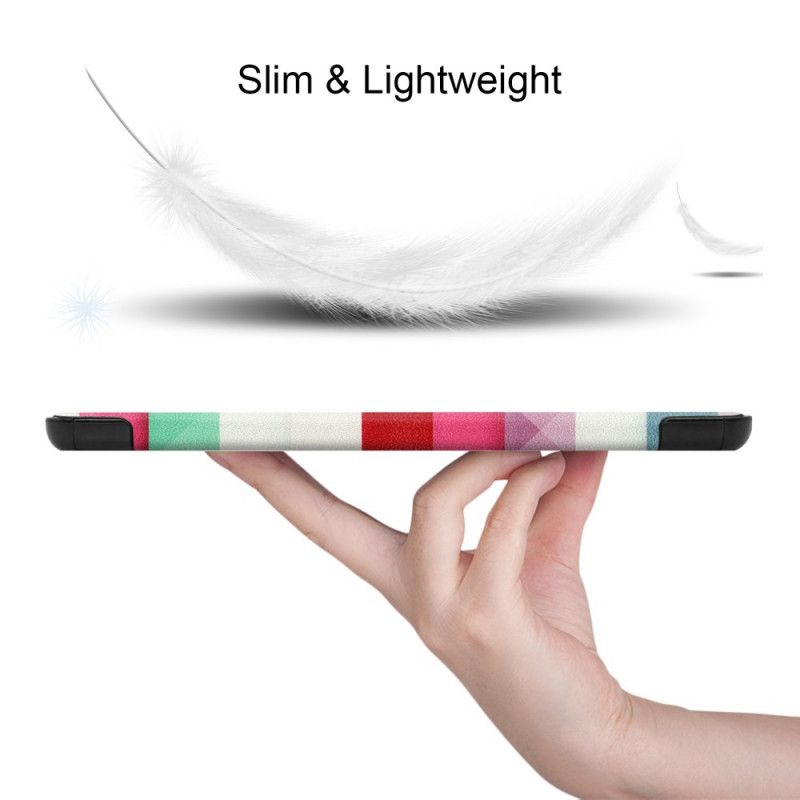 Smart Case Samsung Galaxy Tab S7 Mosaïque Porte-stylet