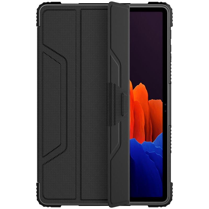 Smart Case Samsung Galaxy Tab S7 Plus Simili Cuir Bumper Nillkin