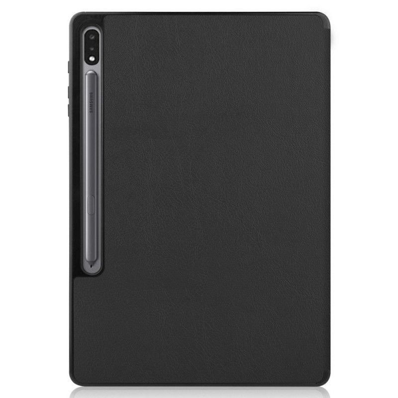 Smart Case Samsung Galaxy Tab S7 Plus Trois Volets Porte-stylet