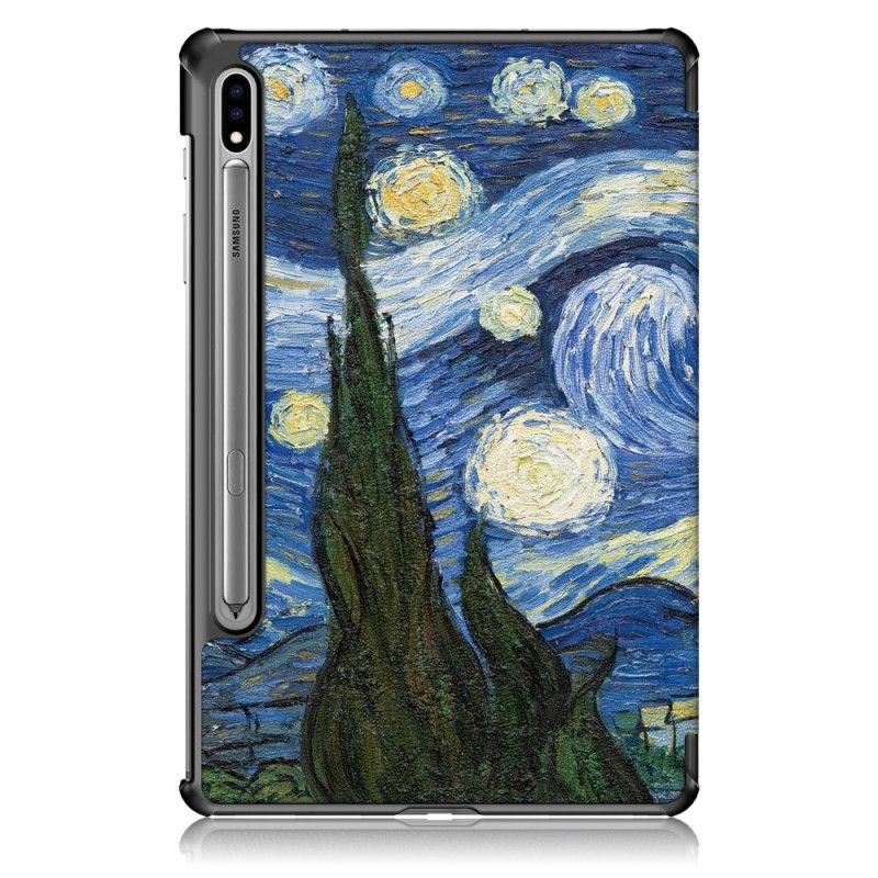 Smart Case Samsung Galaxy Tab S7 Renforcée Van Gogh