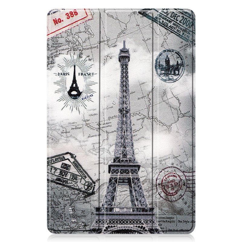 Smart Case Samsung Galaxy Tab S7 Tour Eiffel Porte-stylet